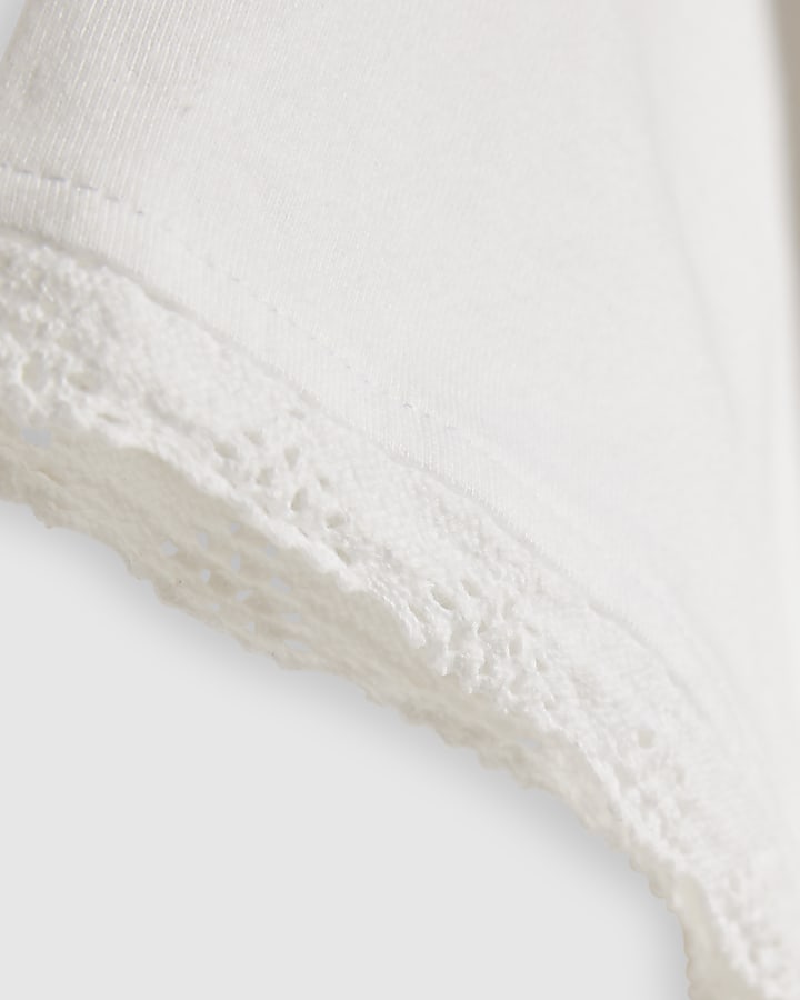 Girls White Dulce T-Shirt
