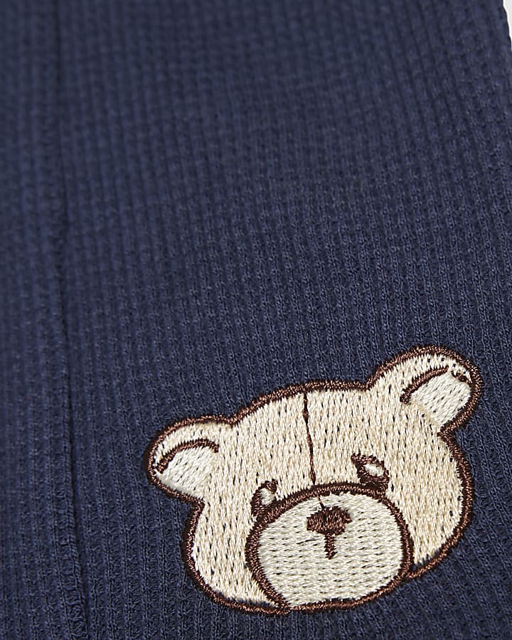 Baby Boys Blue Little King T-Shirt Set