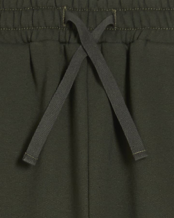 Boys Khaki Barrel Leg Joggers