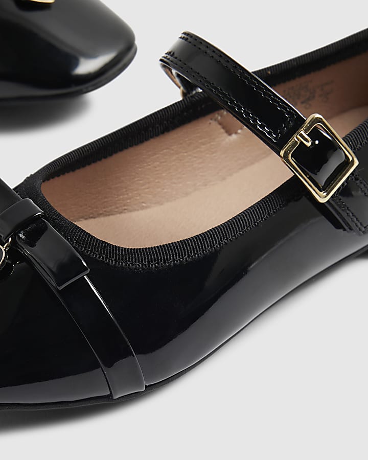 Girls Black Ballet Shoes