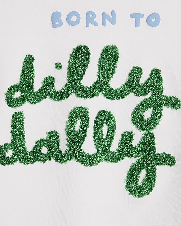 Mini Boys Green Abbie Rosie Dilly Dally Set