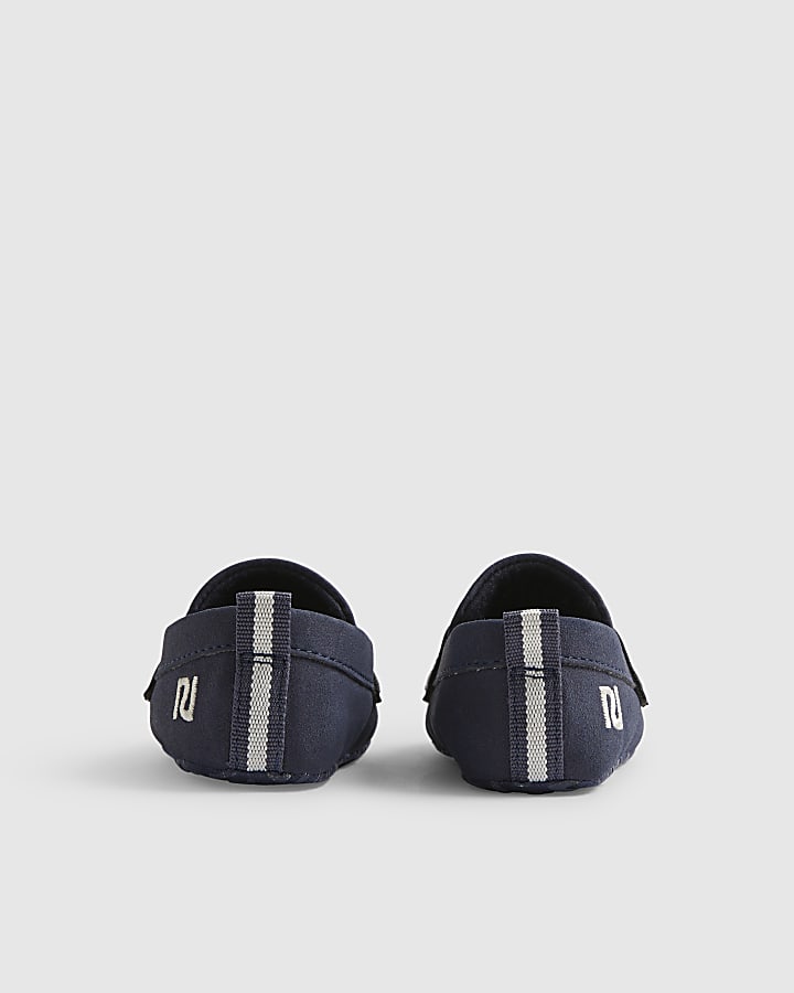 Baby Boy Navy Loafers