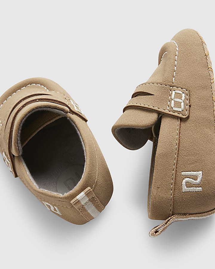 Baby Boy Beige Loafers