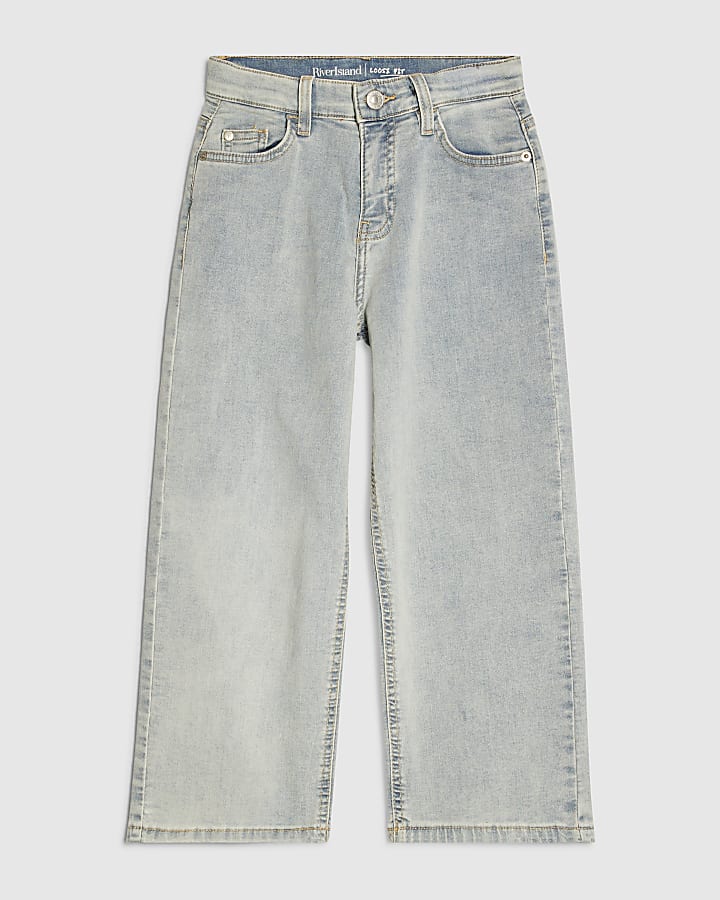Boys Blue Loose Fit Jeans