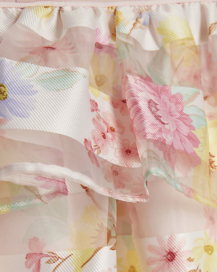 Baby Girls Pink Floral Dress