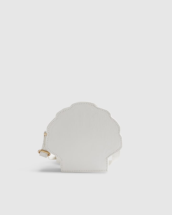 Girls Gold Shell Cross Body Bag