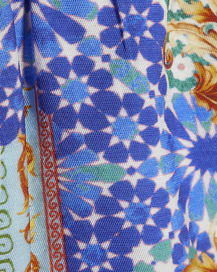 Boys Blue Shirt & Short Set