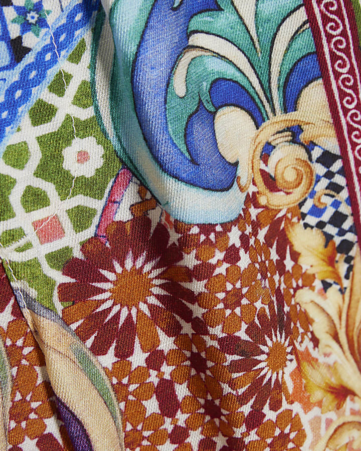 Mini Boys Blue Shirt & Short Set