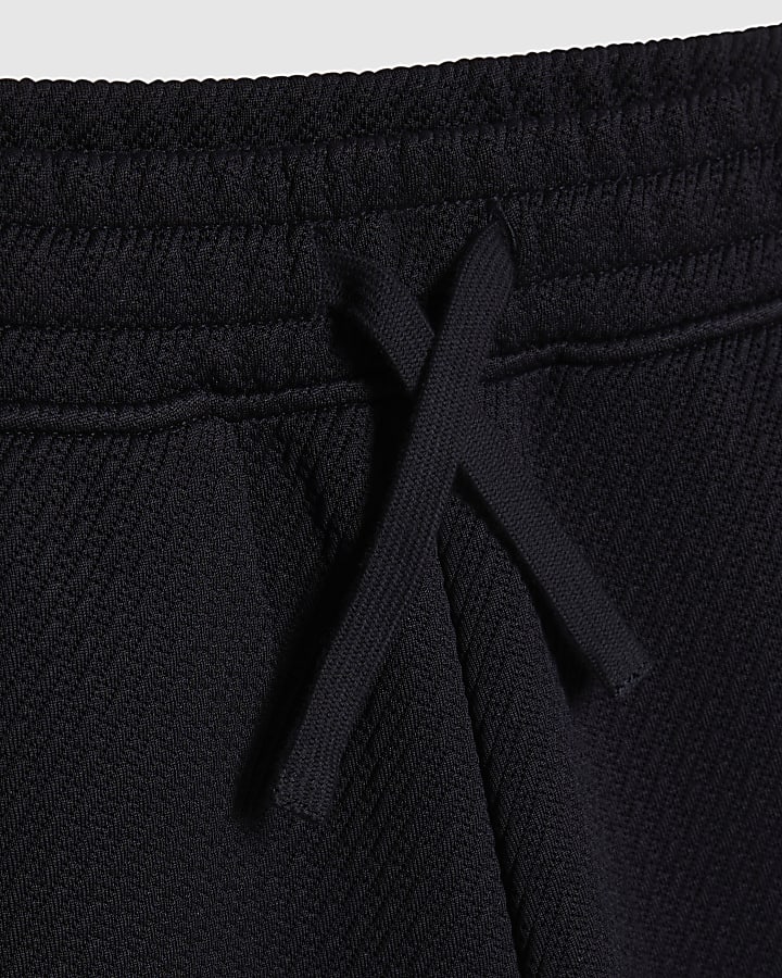 Boys Navy Oversized Stripe T-Shirt Set