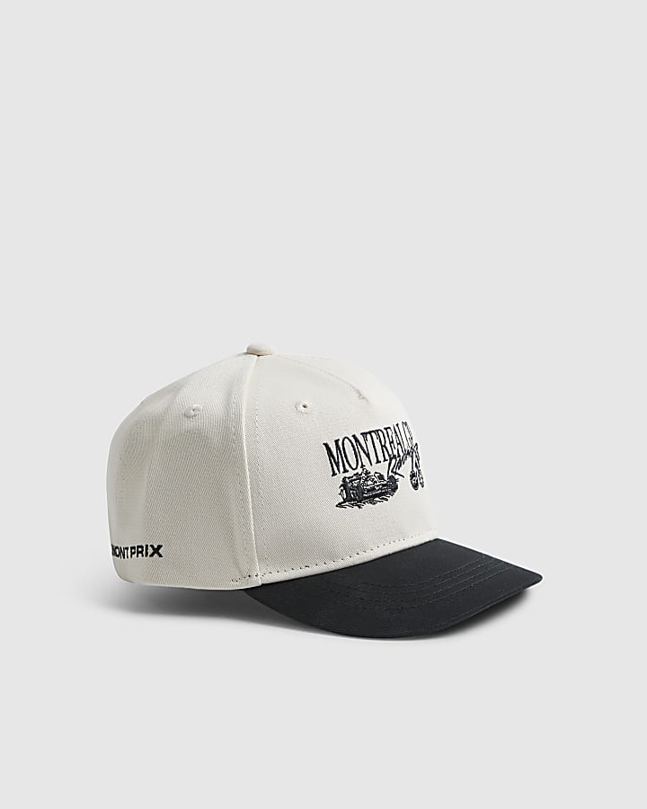 Mini Boys Cream Montreal Graphic Cap