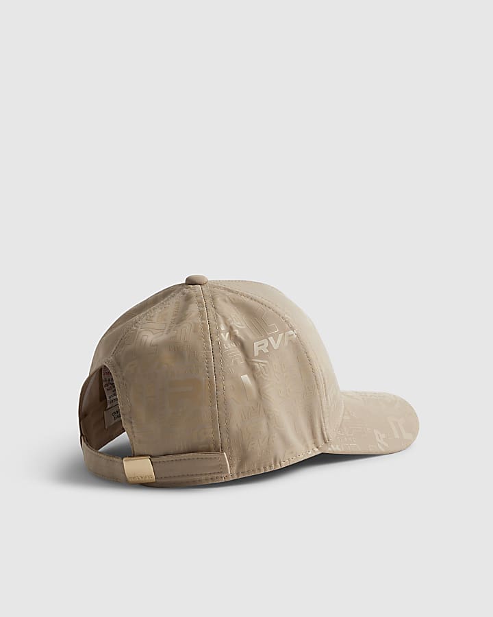Boys Beige RVR Monogram Cap