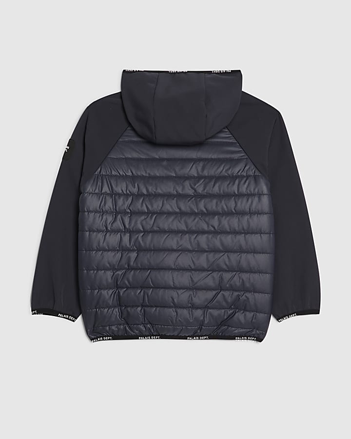 Boys Navy Palais Dept Hooded Jacket