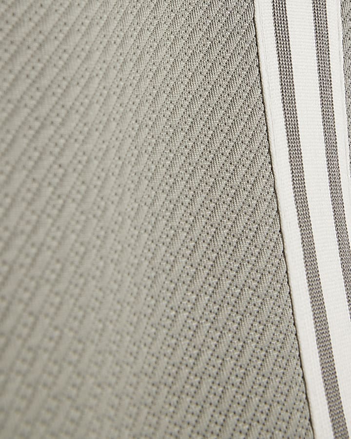 Mini Boys Green Boxy Stripe Smart Shirt Set