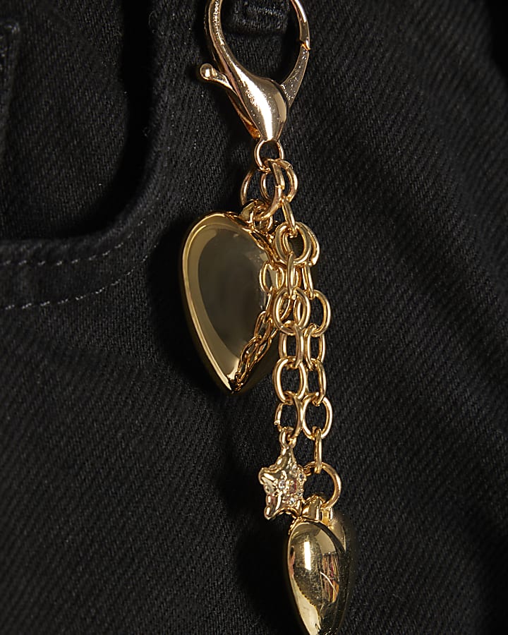 Girls Black Wide Leg Jeans