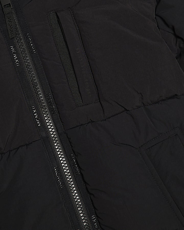 Boys Black MCMXII Heavyweight Padded Jacket