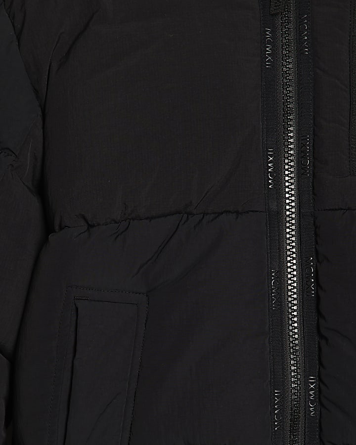 Boys Black MCMXII Heavyweight Padded Jacket