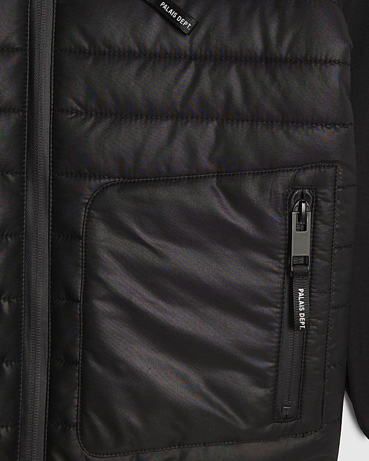 Boys Black Palais Dept Hooded Jacket