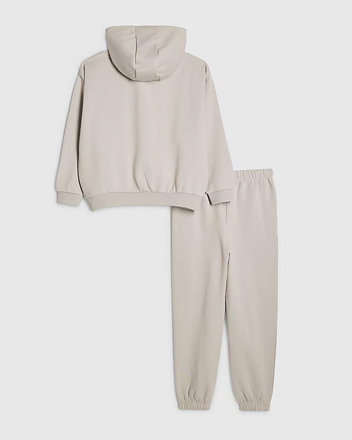 Boys Grey RR Hoodie And Joggers Set