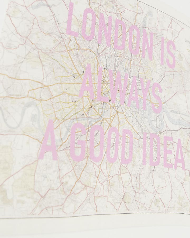 Real Hackney Dave White Mini London Tee