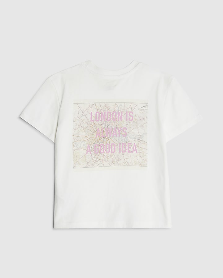 Real Hackney Dave White Mini London Tee