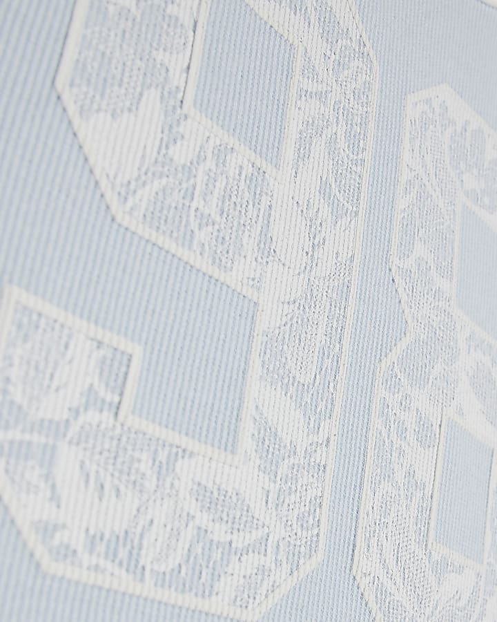 Girls Blue Lace Number 98 T-Shirt