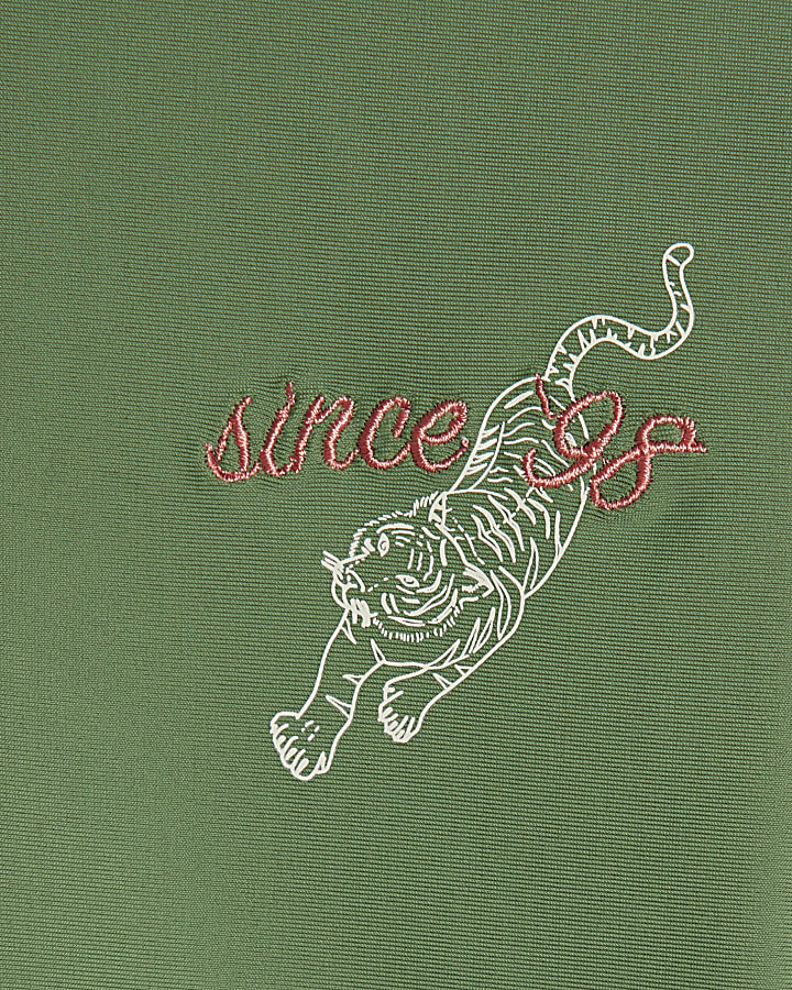 Mini Boys Khaki Tiger T-Shirt Set