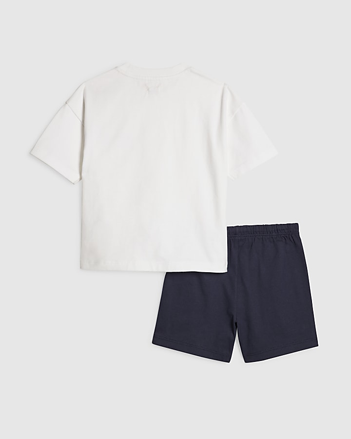 Mini Boys White Luminis Essentials Set