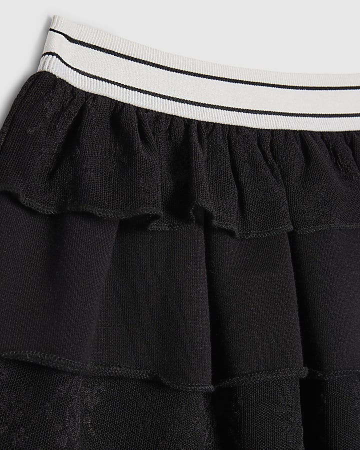 Girls Black Rara Skirt