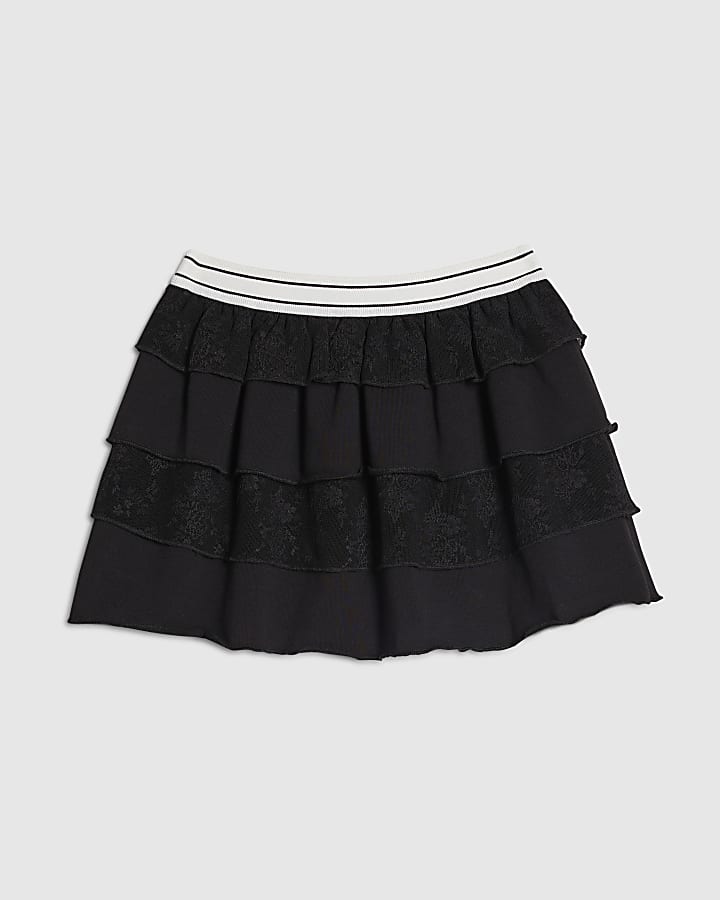 Girls Black Rara Skirt