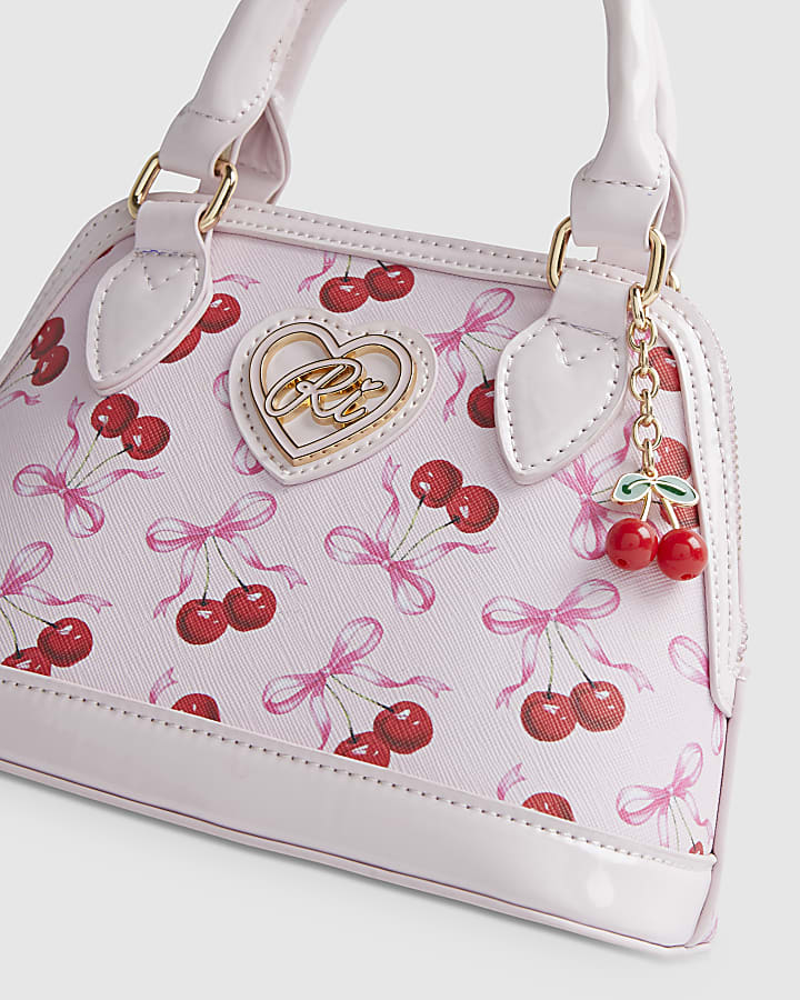 Pink Cherry Cross Body Bag