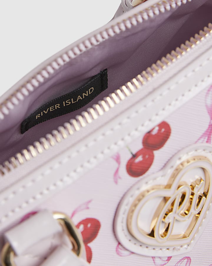 Pink Cherry Cross Body Bag