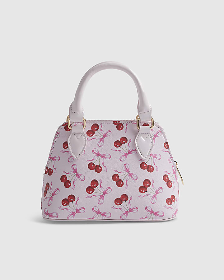 Pink Cherry Cross Body Bag