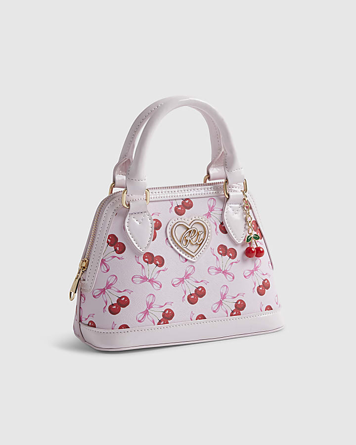 Pink Cherry Cross Body Bag