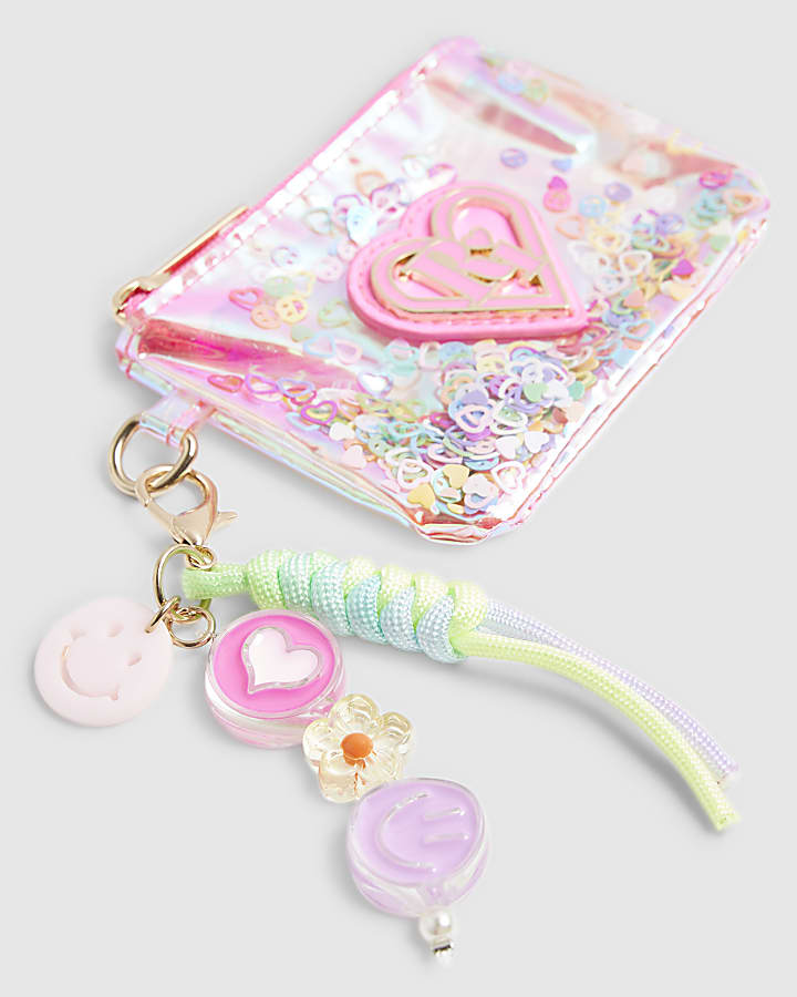 Girls Pink Neon Pink Jelly Purse