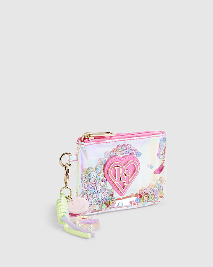 Girls Pink Neon Pink Jelly Purse
