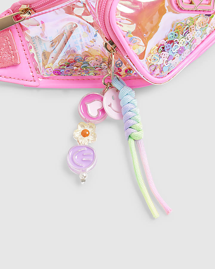 Pink Neon Jelly Belt Bag