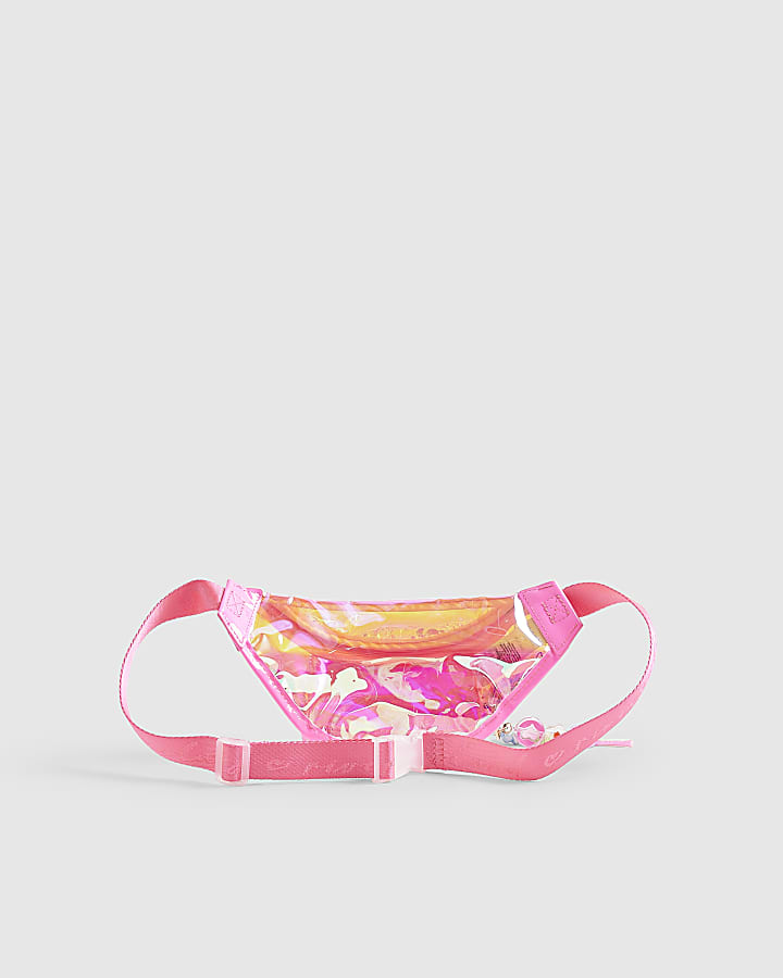 Pink Neon Jelly Belt Bag