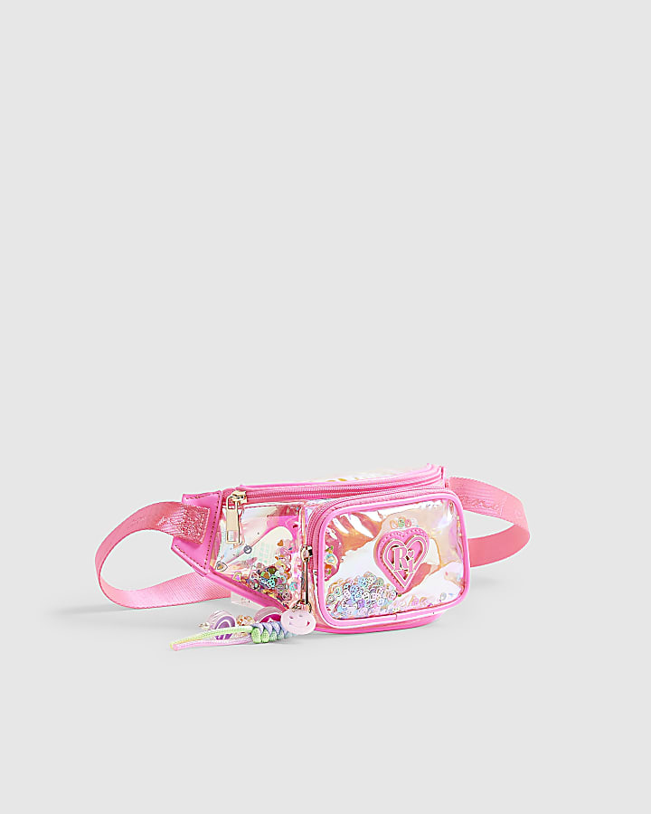 Pink Neon Jelly Belt Bag