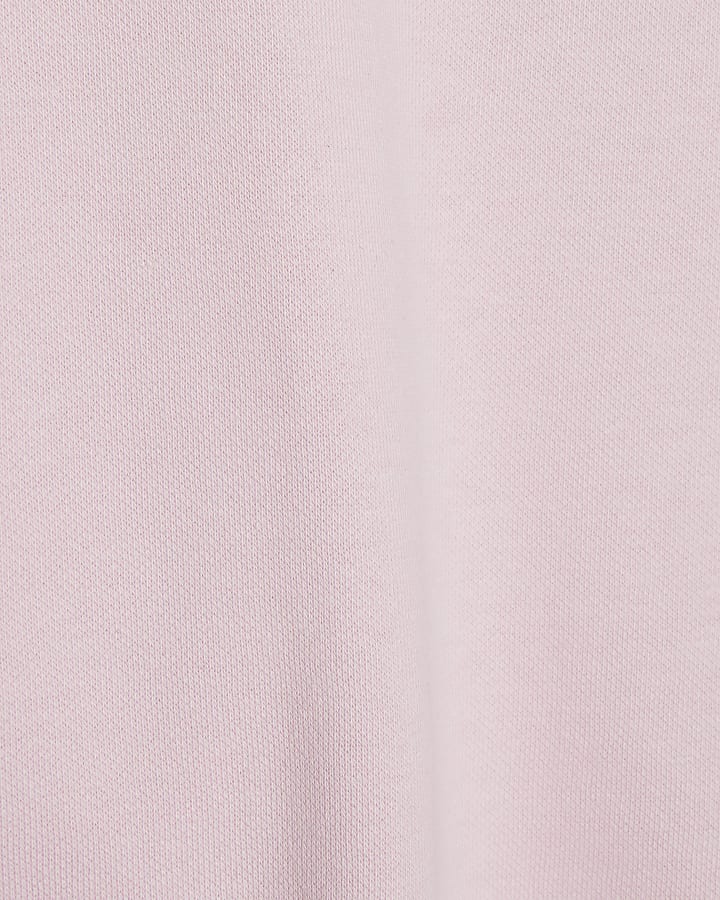 Girls Pink Lucky Girl Dice Sweatshirt