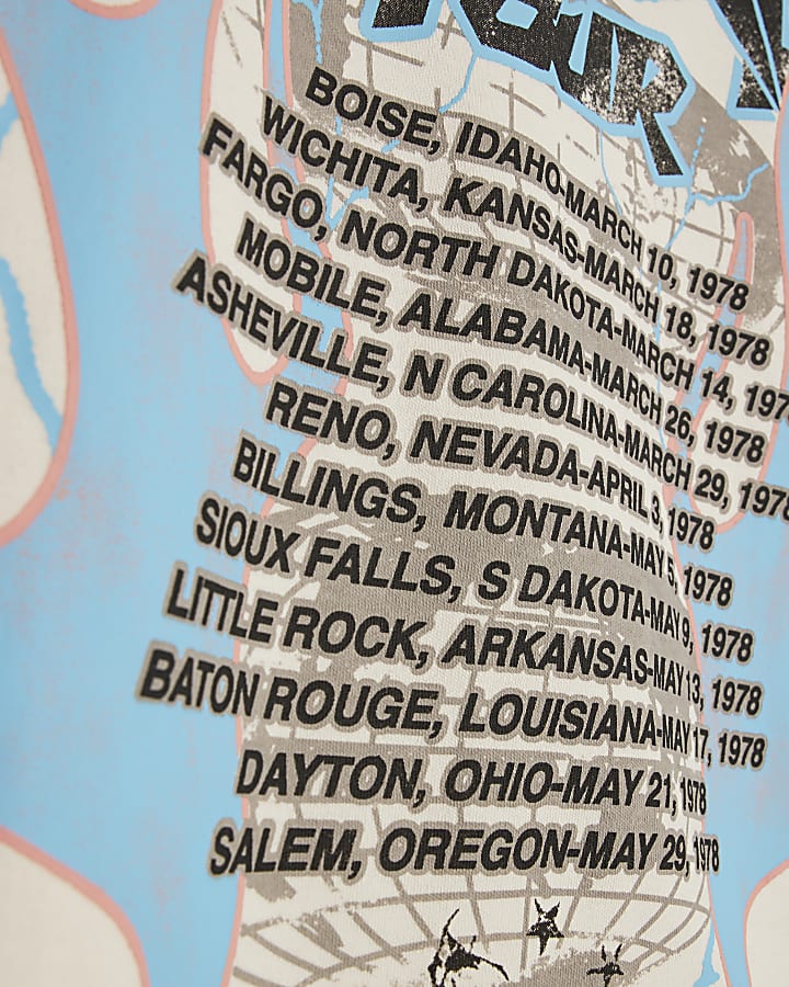 Boys White Oversized Anti Hero T-Shirt Set