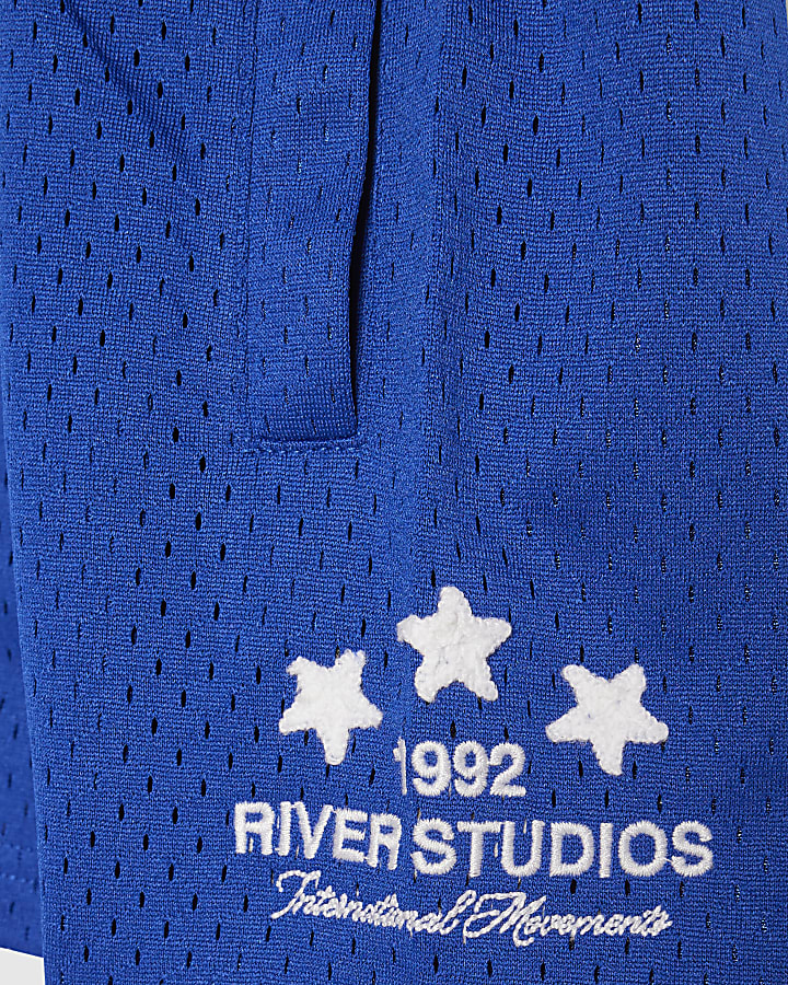 Mini Boys Blue River T-Shirt & Short Set