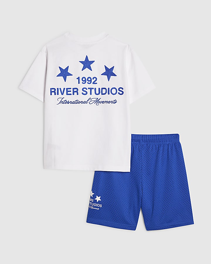 Boys Blue River Studios T-Shirt & Short Set