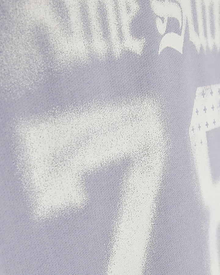 Mini Boys Blue Ame Saint 78 T-Shirt Set