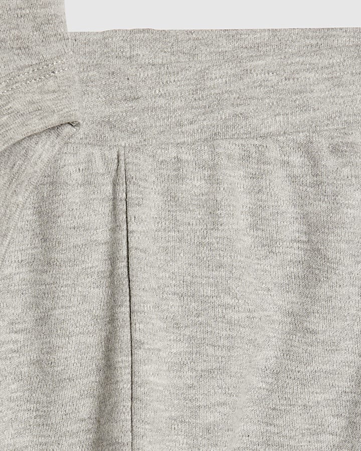 Baby Boys Grey Bodysuit Set