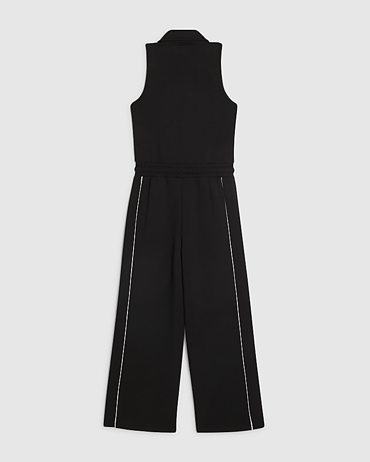 Girls Black Premium Jumpsuit