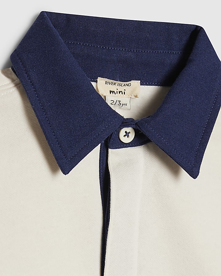 Mini Boys Cream Sanctuaire Sweatshirt