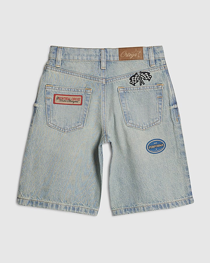 Boys Blue Badge Jorts