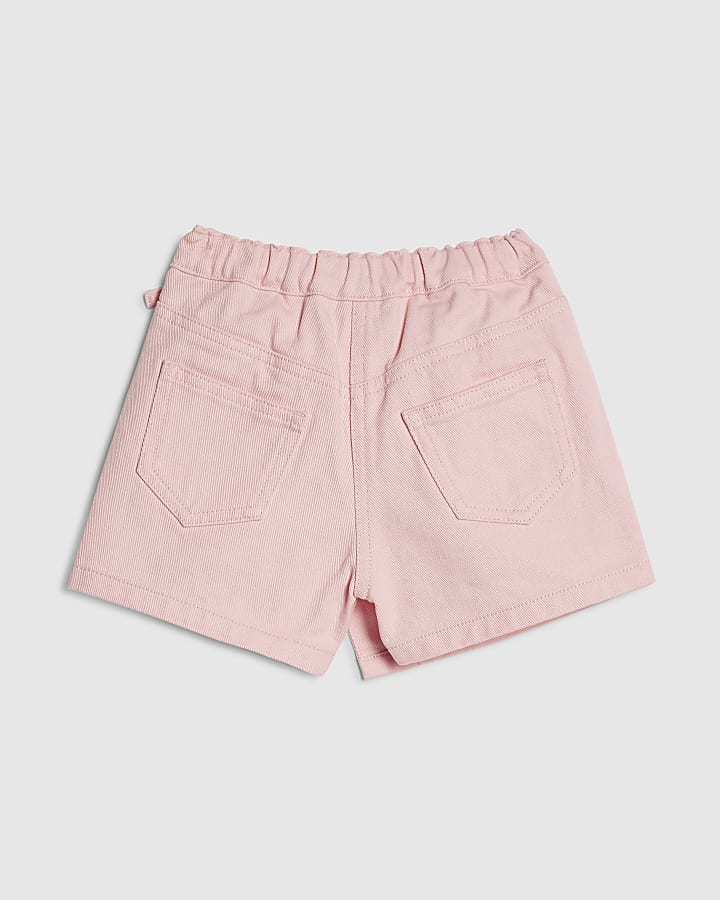 Mini Girls Pink 3D Fruit Crochet Skort