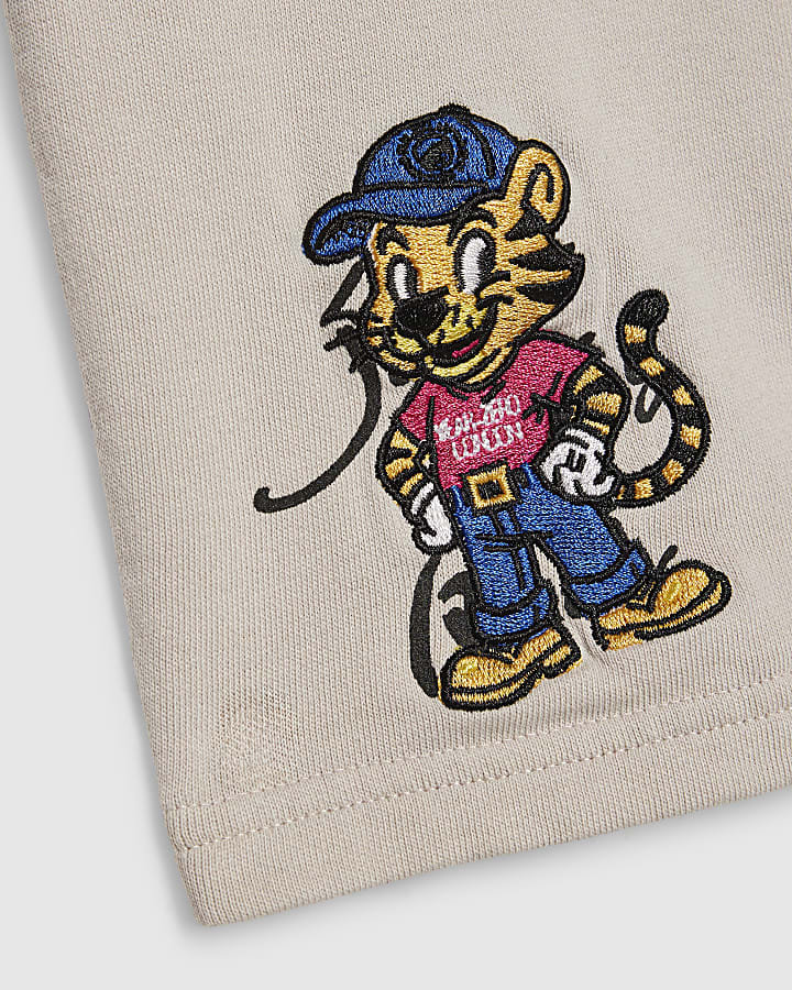 Mini Boys Beige Year Zero Graffiti Set