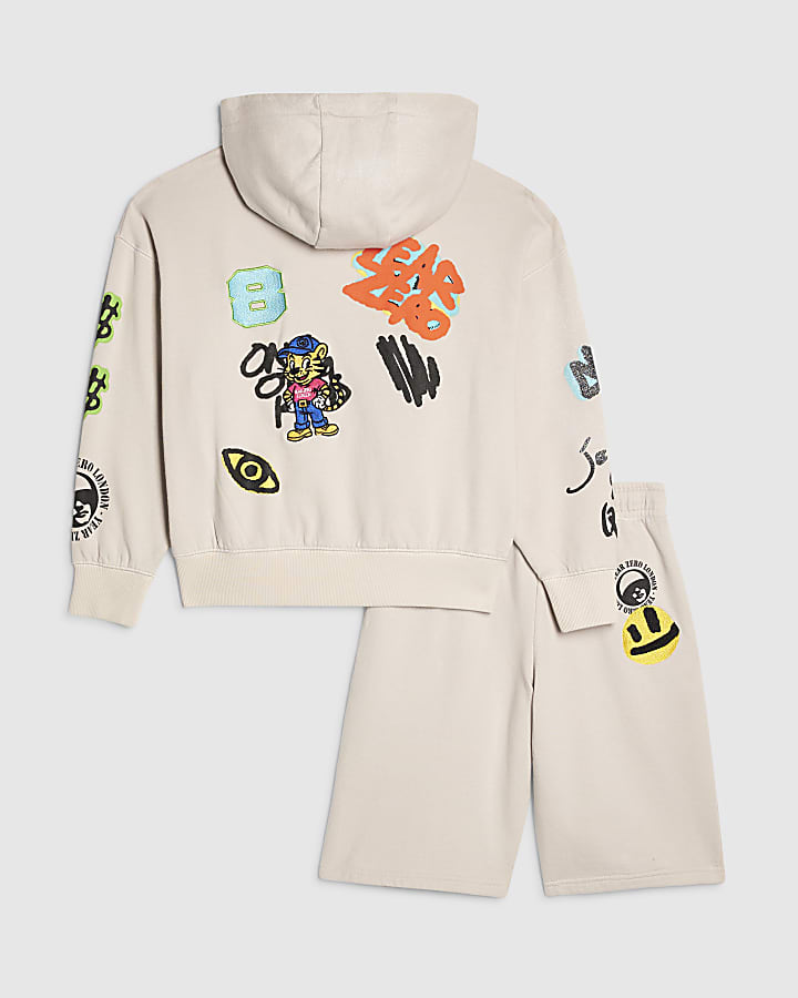Boys Beige Year Zero Graffiti Set